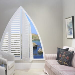 Custom Shape Plantation Shutters