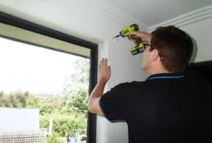 Panel Glide Blinds Installation Melbourne