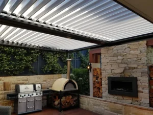 Alternate Shot of Lumex Louvred Roof System