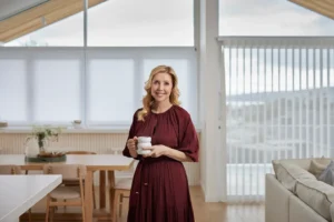 Smart Drape Blinds Melbourne with Catriona Rowntree