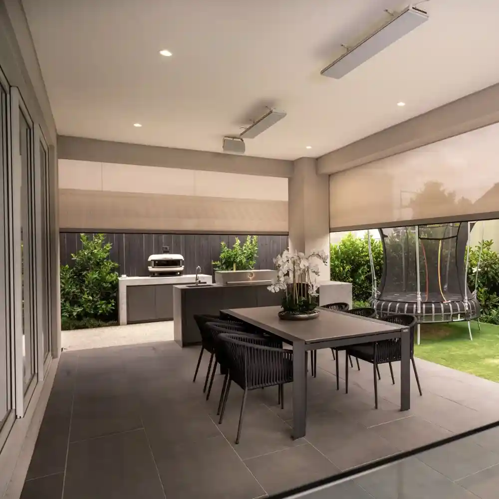 Outdoor Motorised Shades Melbourne