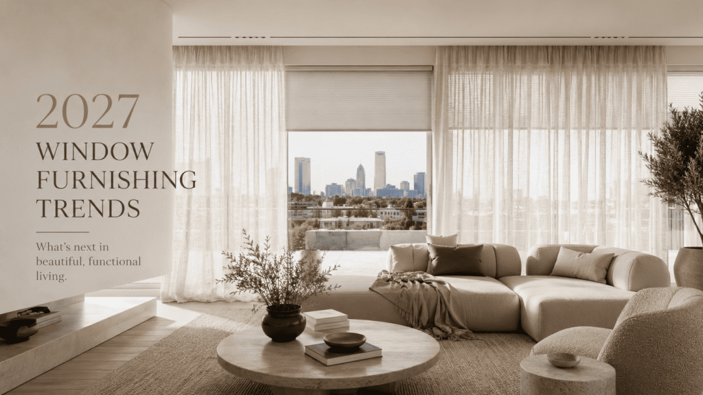 Modern Melbourne living room with tactile linen sheer curtains and recessed ceiling tracks